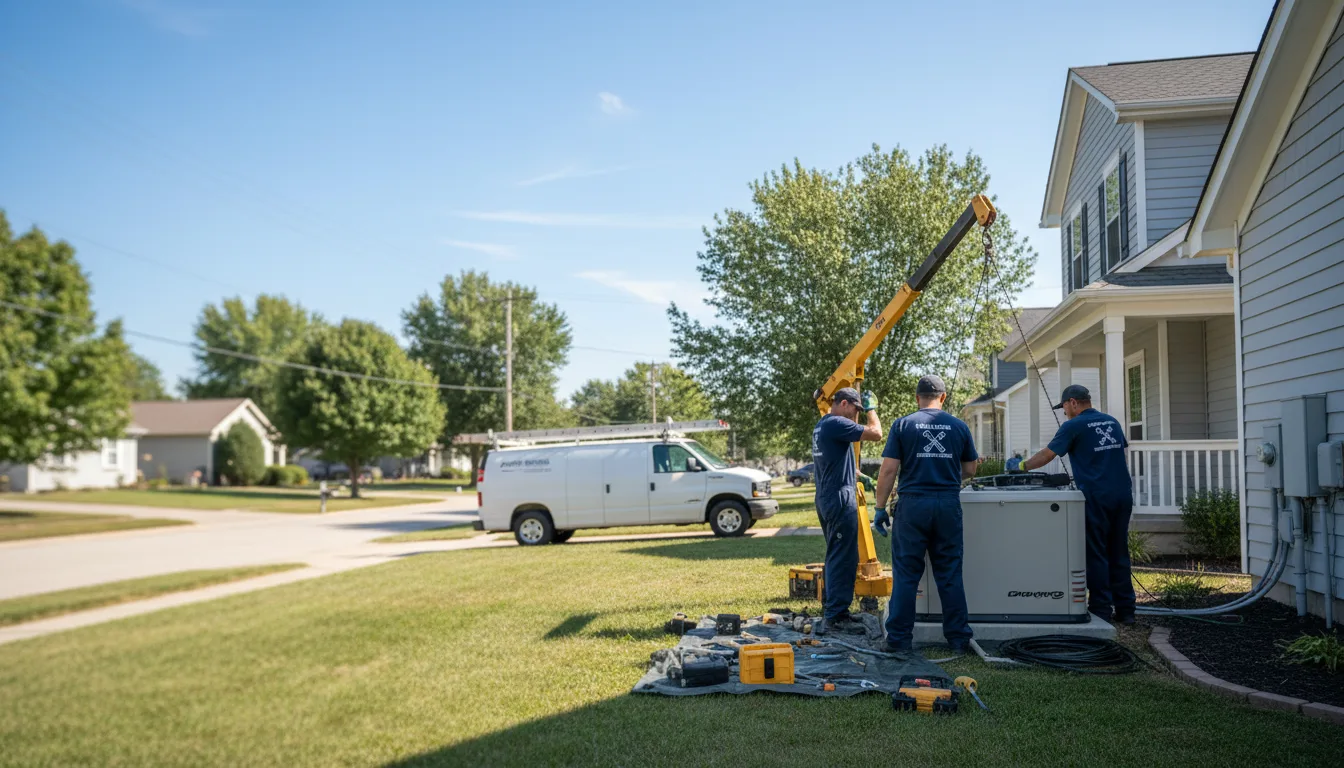 Generator Installation in Industry, IL near me